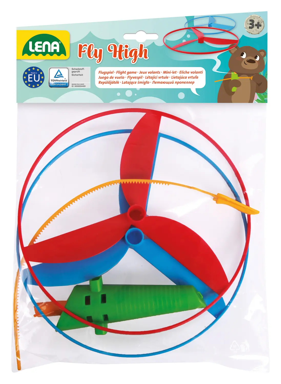 Cover: 4006942823109 | LENA 61290 - Flugspiel 2 Rotoren | 61290 | deutsch | 2017 | Simm