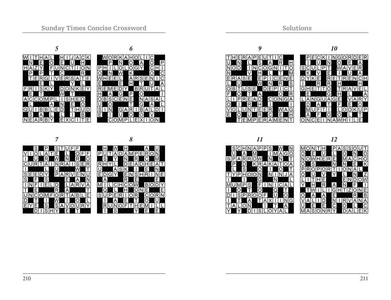 Bild: 9780008673109 | The Sunday Times Concise Crossword Book 5 | Peter Biddlecombe (u. a.)