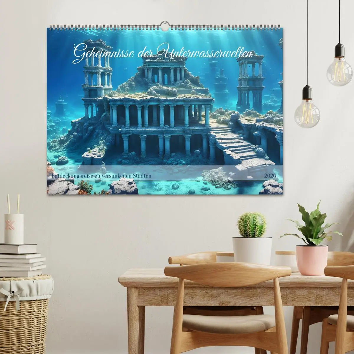 Bild: 9783457393109 | Geheimnisse der Unterwasserwelten (Wandkalender 2026 DIN A2 quer),...