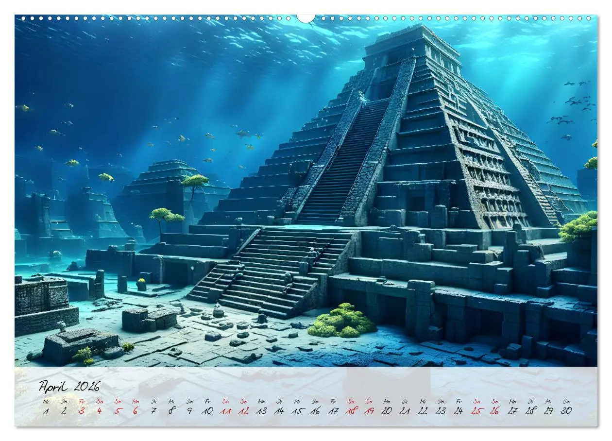 Bild: 9783457393109 | Geheimnisse der Unterwasserwelten (Wandkalender 2026 DIN A2 quer),...