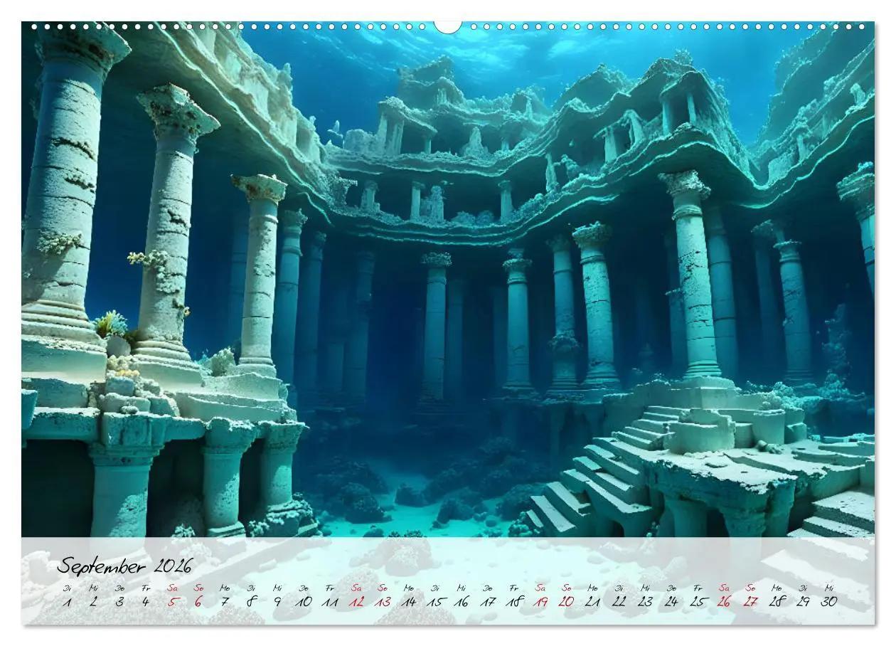 Bild: 9783457393109 | Geheimnisse der Unterwasserwelten (Wandkalender 2026 DIN A2 quer),...