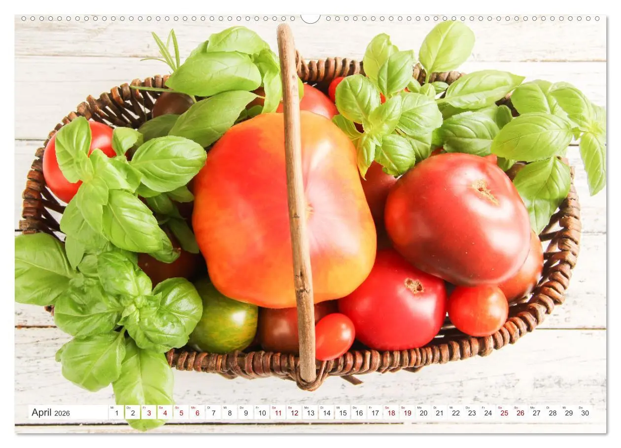 Bild: 9783457913109 | Alte Historische Tomaten (Wandkalender 2026 DIN A2 quer), CALVENDO...