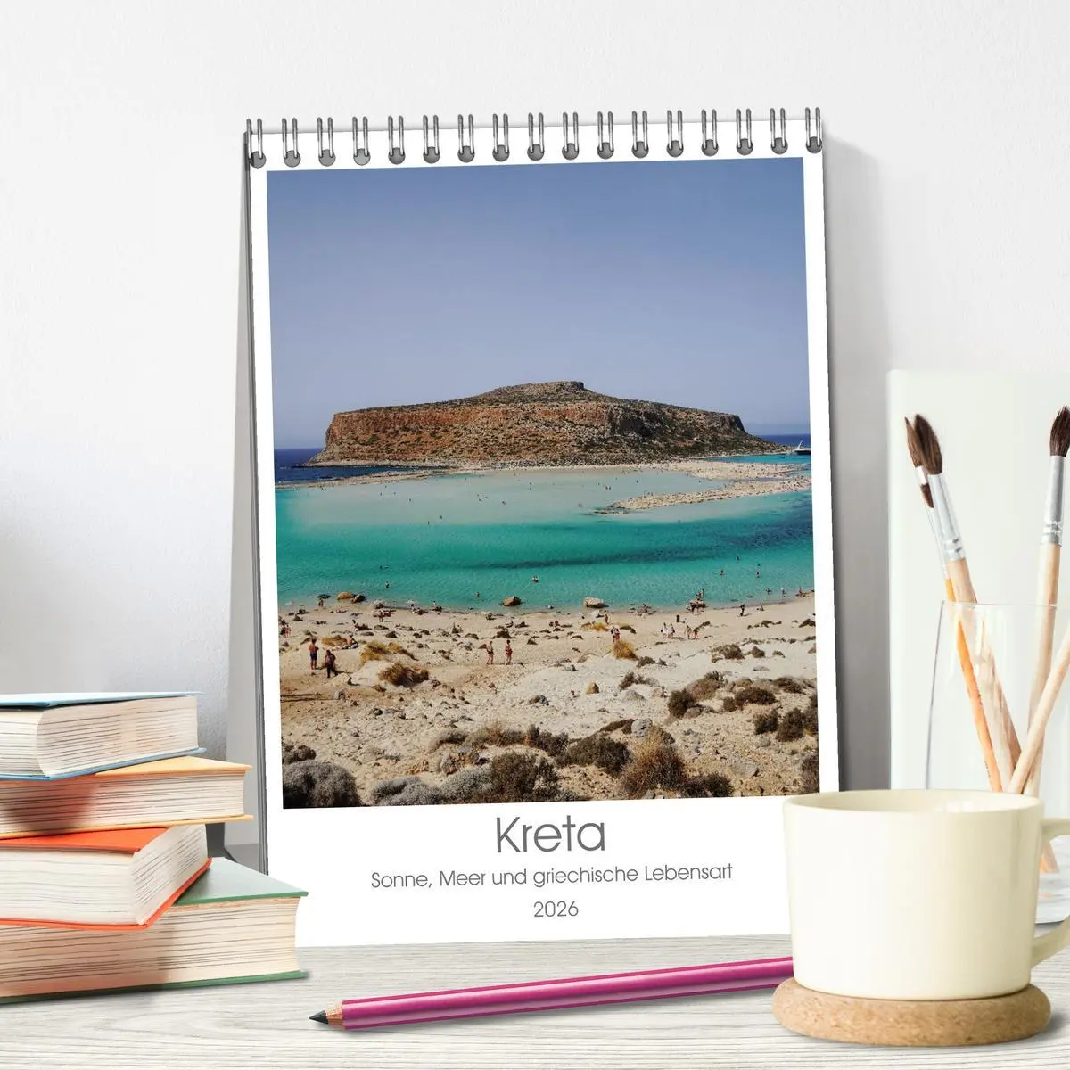 Bild: 9783516243109 | Kreta - Sonne, Meer und griechische Lebensart (Tischkalender 2026...