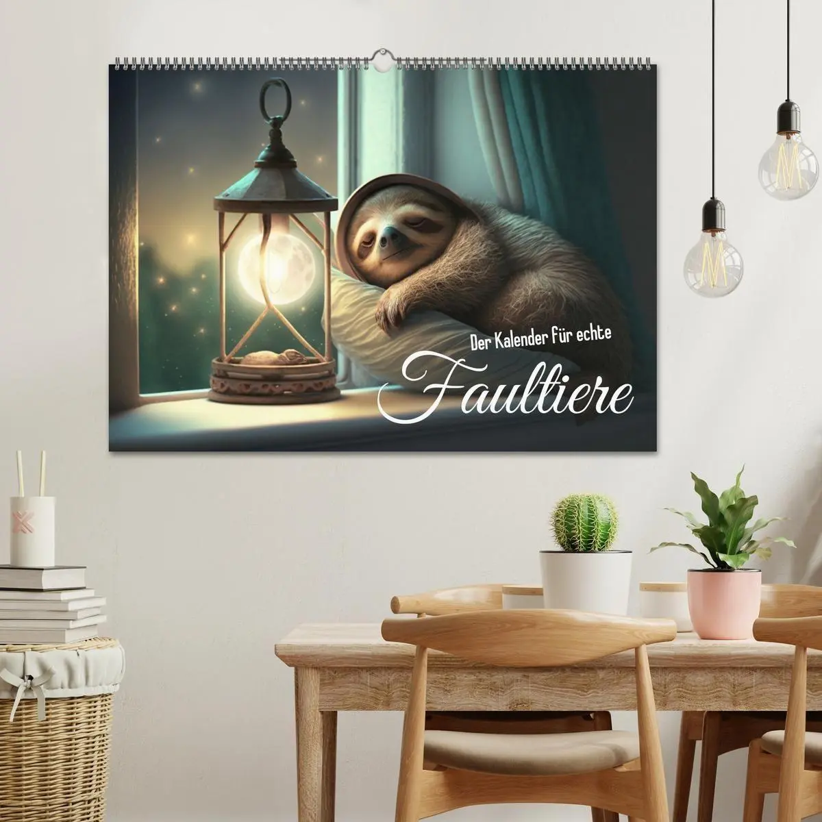 Bild: 9783569333109 | Der Kalender für echte Faultiere (Wandkalender 2027 DIN A2 quer),...