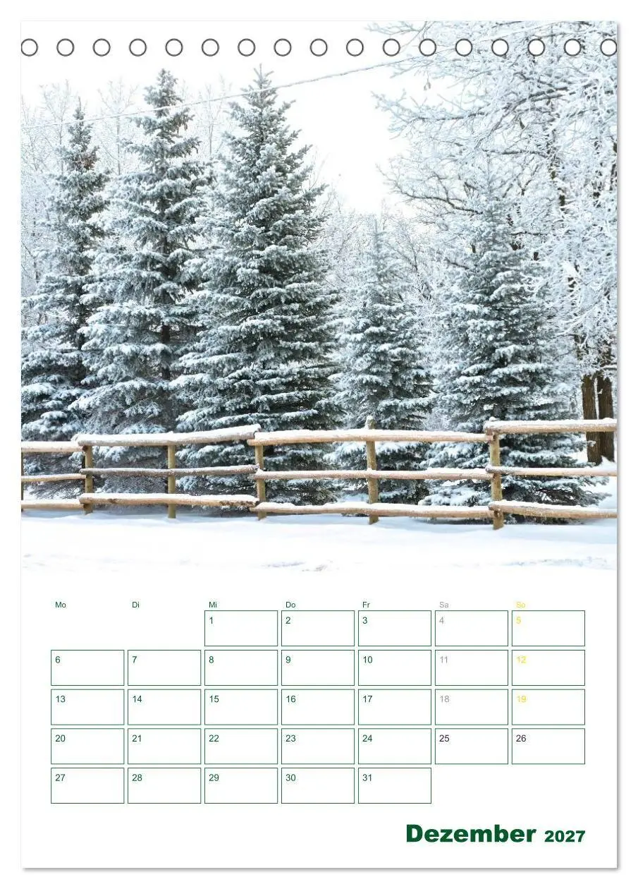 Bild: 9783594083109 | Wald- und Wiesenkalender 2027 Planer (Tischkalender 2027 DIN A5...