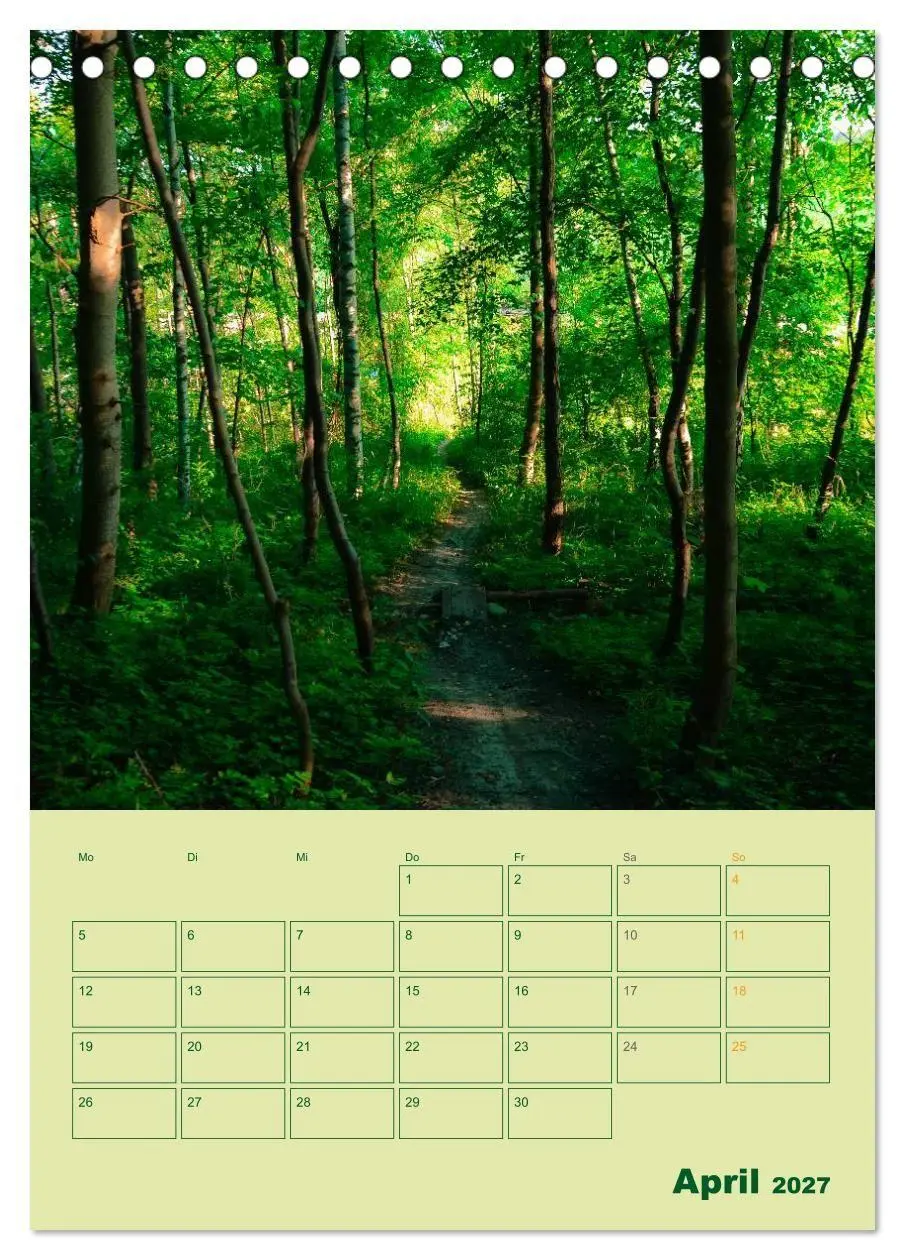 Bild: 9783594083109 | Wald- und Wiesenkalender 2027 Planer (Tischkalender 2027 DIN A5...