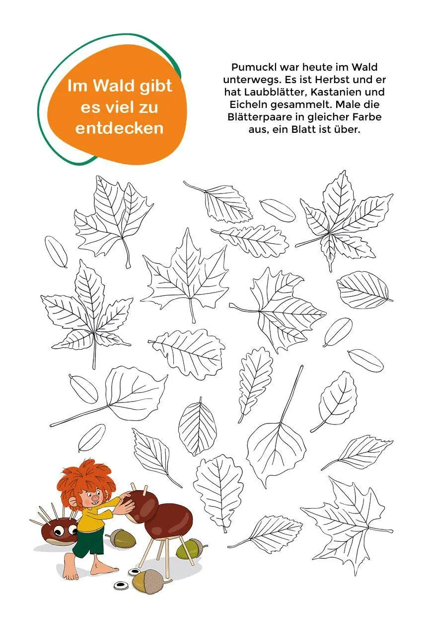 Bild: 9783745933109 | Lern-Spiel-Spaß mit Pumuckl - Mein Vorschulblock: Logik- und...