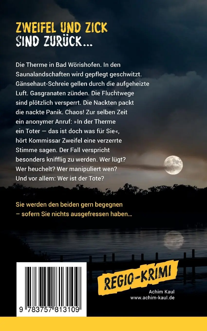 Rückseite: 9783757813109 | Mord aus kühlem Grund | Achim Kaul | Taschenbuch | 562 S. | Deutsch