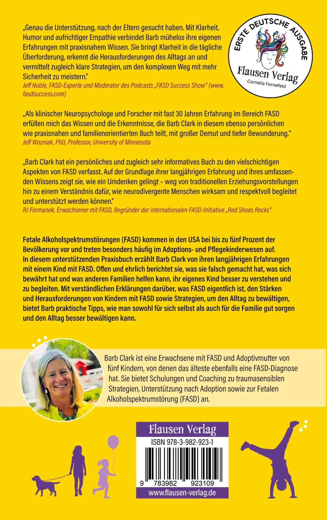 Rückseite: 9783982923109 | Kinder und Teenager mit FASD durchs Leben begleiten | Barb Clark