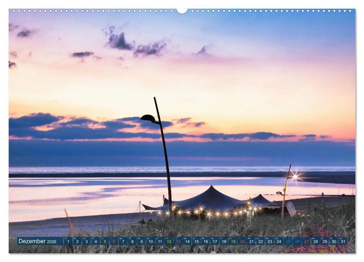 Bild: 9783457383209 | Borkum Ansichten (Wandkalender 2026 DIN A2 quer), CALVENDO...