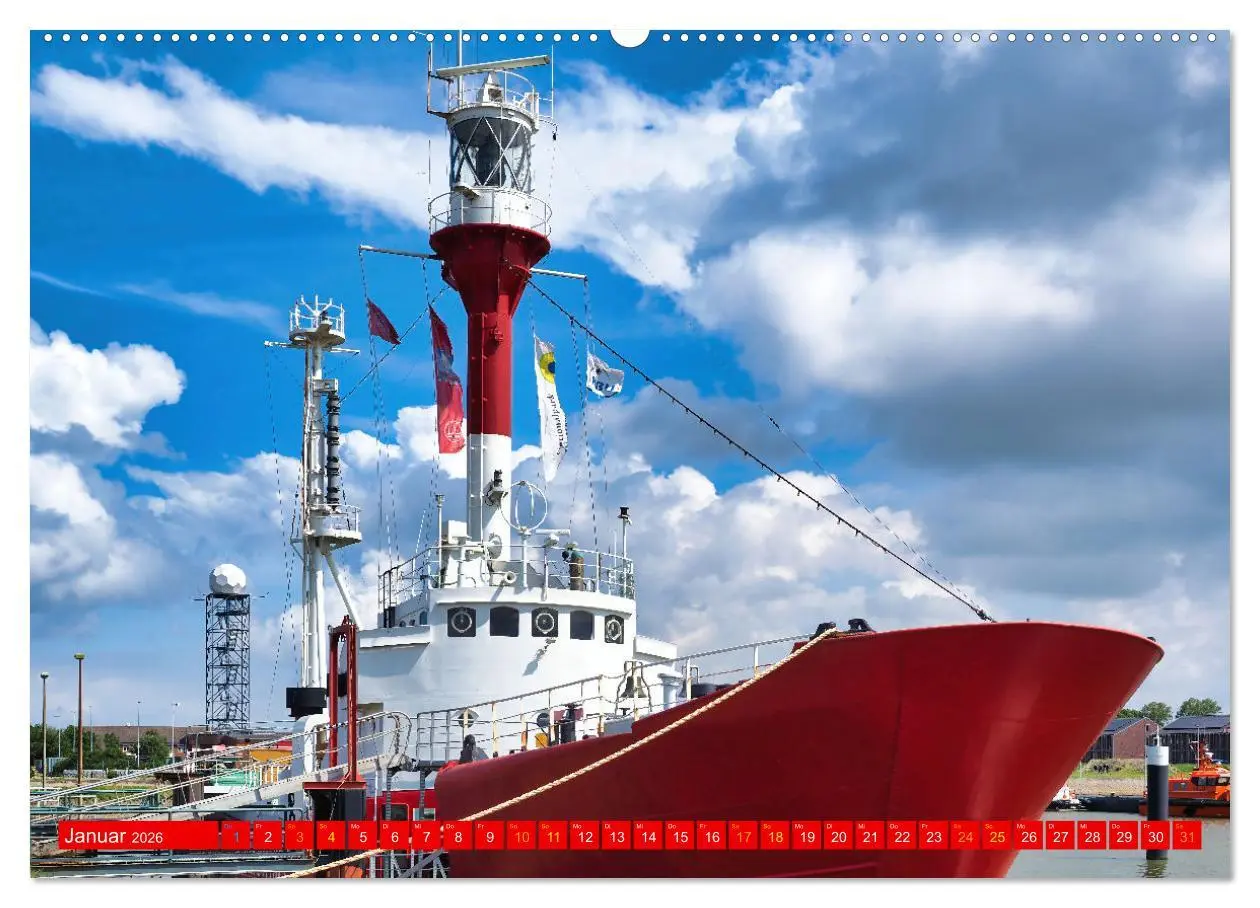 Bild: 9783457383209 | Borkum Ansichten (Wandkalender 2026 DIN A2 quer), CALVENDO...