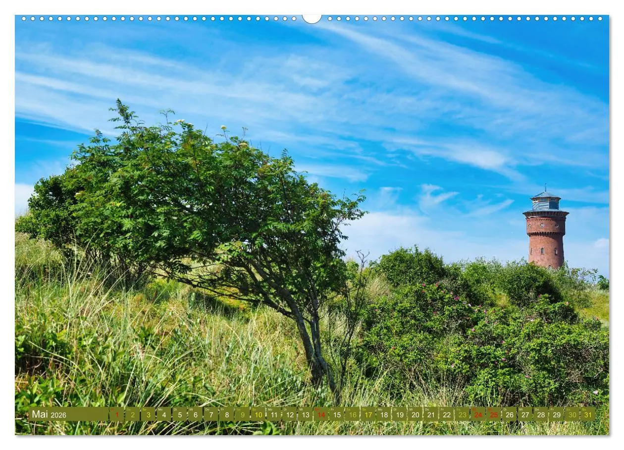 Bild: 9783457383209 | Borkum Ansichten (Wandkalender 2026 DIN A2 quer), CALVENDO...