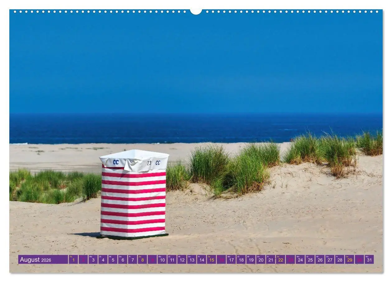 Bild: 9783457383209 | Borkum Ansichten (Wandkalender 2026 DIN A2 quer), CALVENDO...
