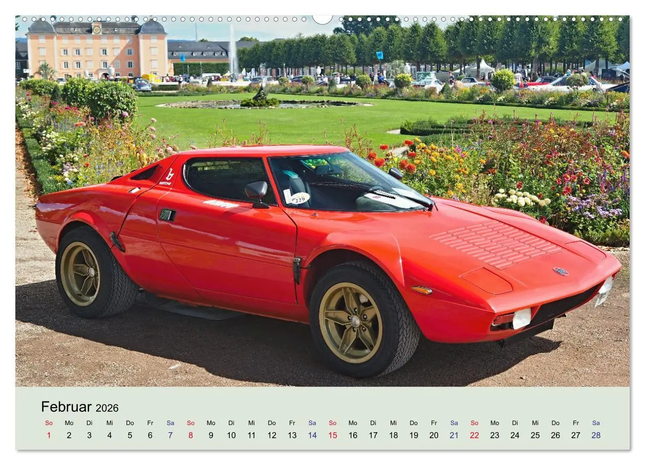 Bild: 9783457523209 | Traumautos in Rot (hochwertiger Premium Wandkalender 2026 DIN A2...