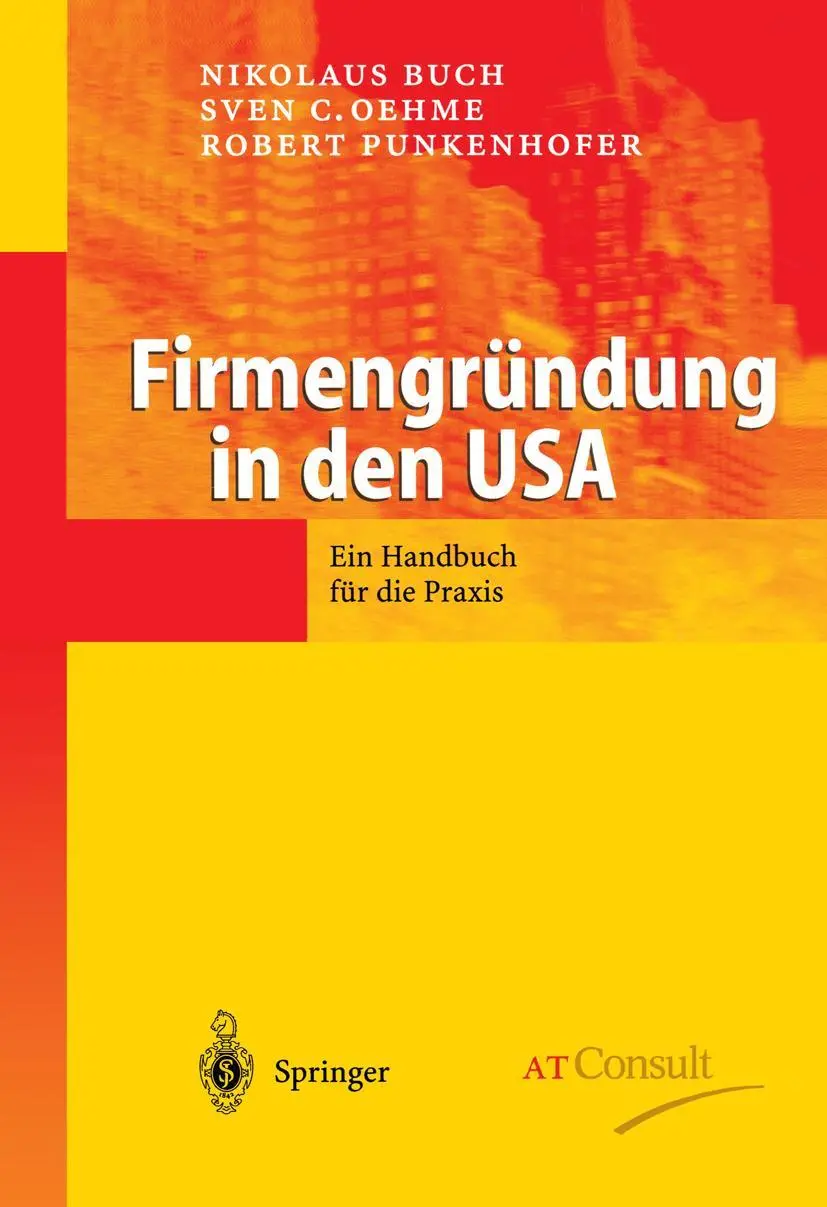 Cover: 9783540443209 | Firmengründung in den USA | Ein Handbuch für die Praxis | Buch (u. a.)