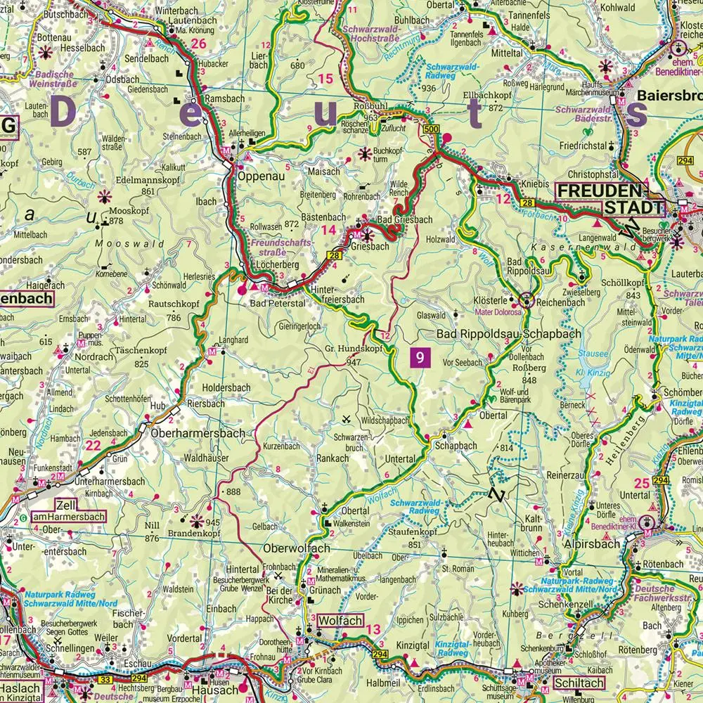 Bild: 9783707923209 | freytag &amp; berndt Straßenkarte Schwarzwald 1:150.000 | Freytag &amp; Berndt