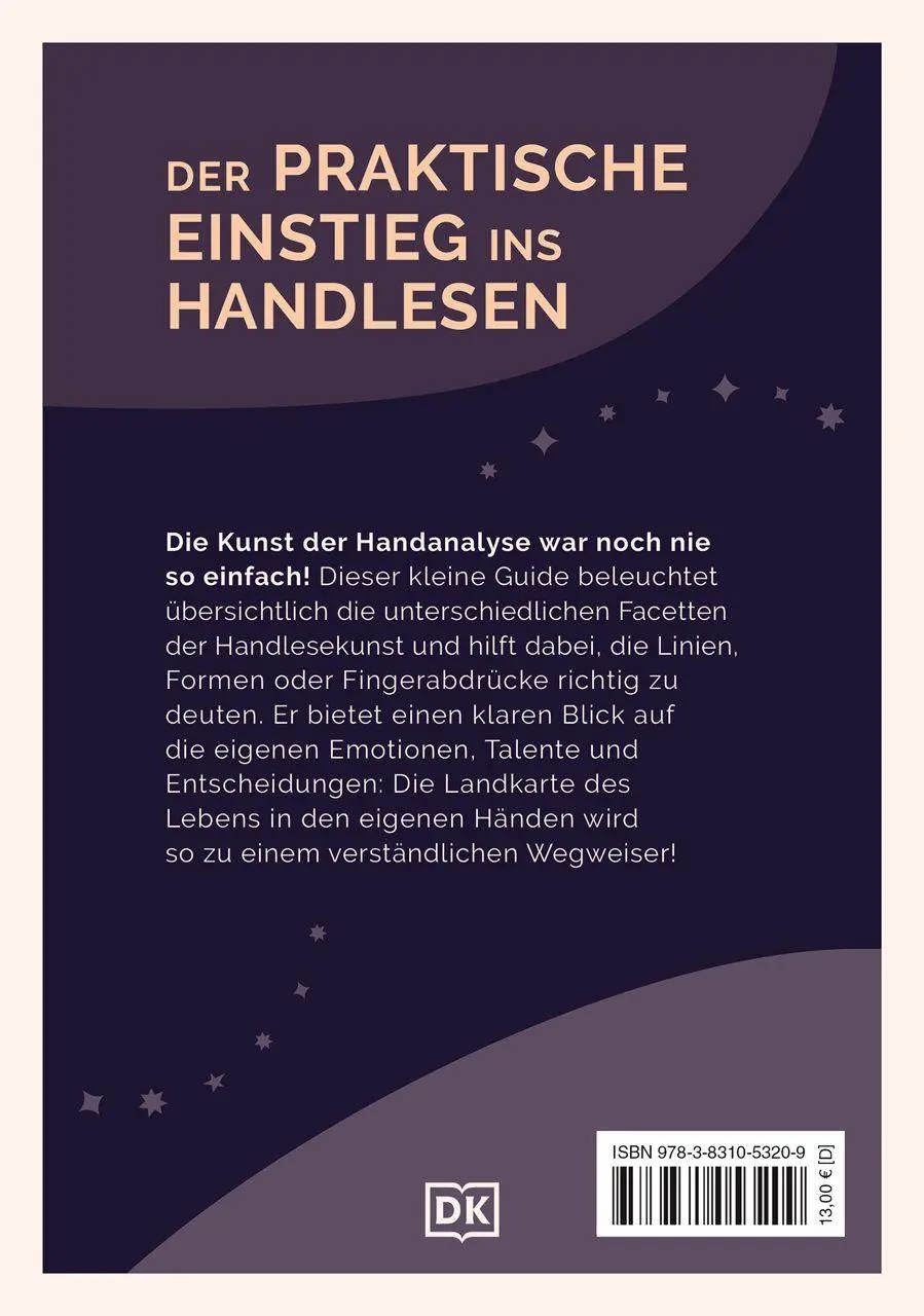 Rückseite: 9783831053209 | Die Sprache der Hände - ein moderner Guide zur Selbsterkenntnis | Buch