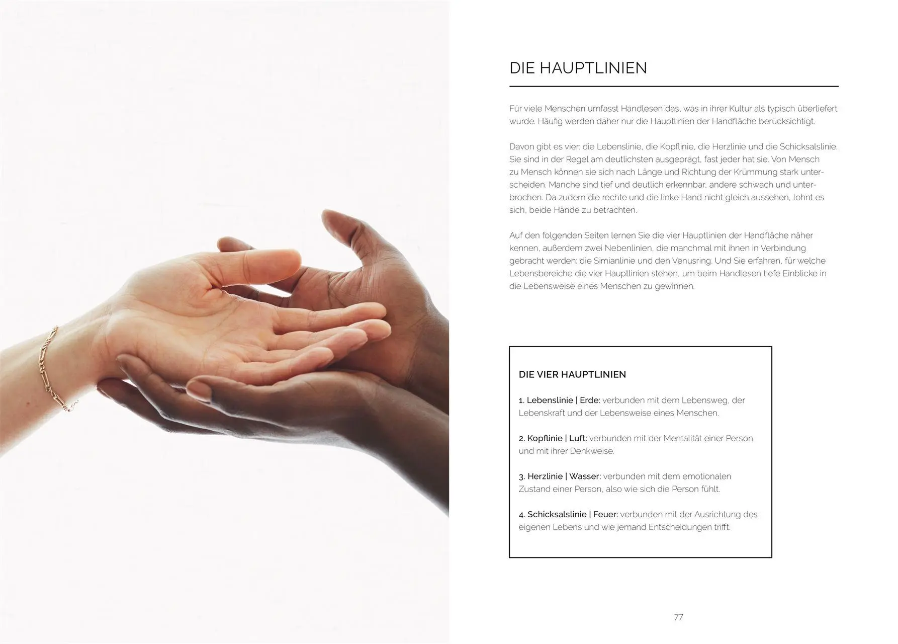 Bild: 9783831053209 | Die Sprache der Hände - ein moderner Guide zur Selbsterkenntnis | Buch