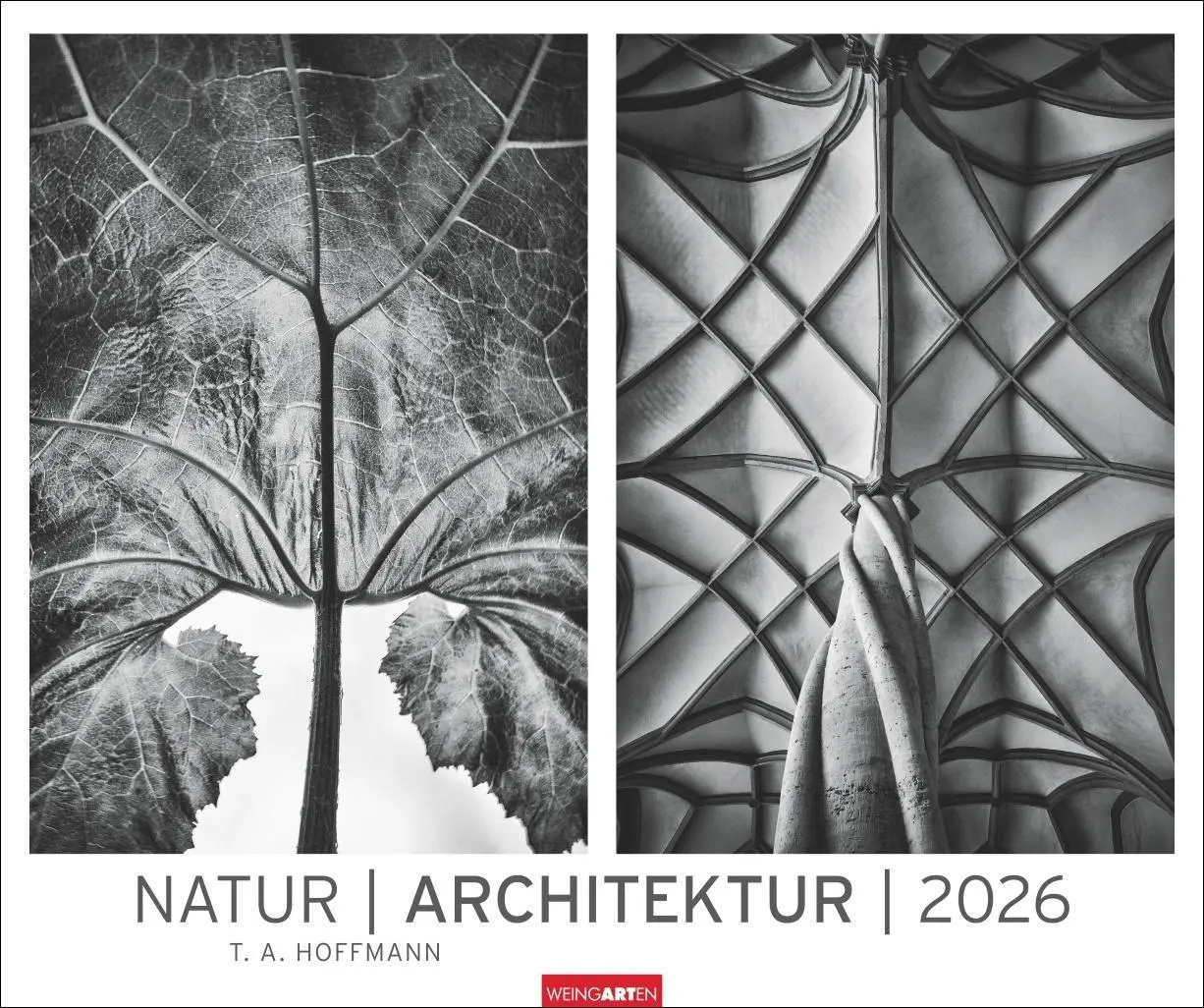 Cover: 9783839903209 | Natur : Architektur Kalender 2026 | Torsten A. Hoffmann | Kalender