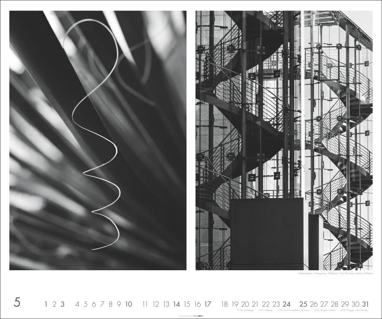 Bild: 9783839903209 | Natur : Architektur Kalender 2026 | Torsten A. Hoffmann | Kalender