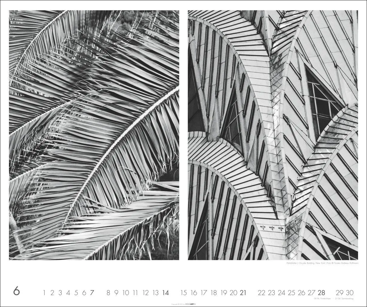Bild: 9783839903209 | Natur : Architektur Kalender 2026 | Torsten A. Hoffmann | Kalender