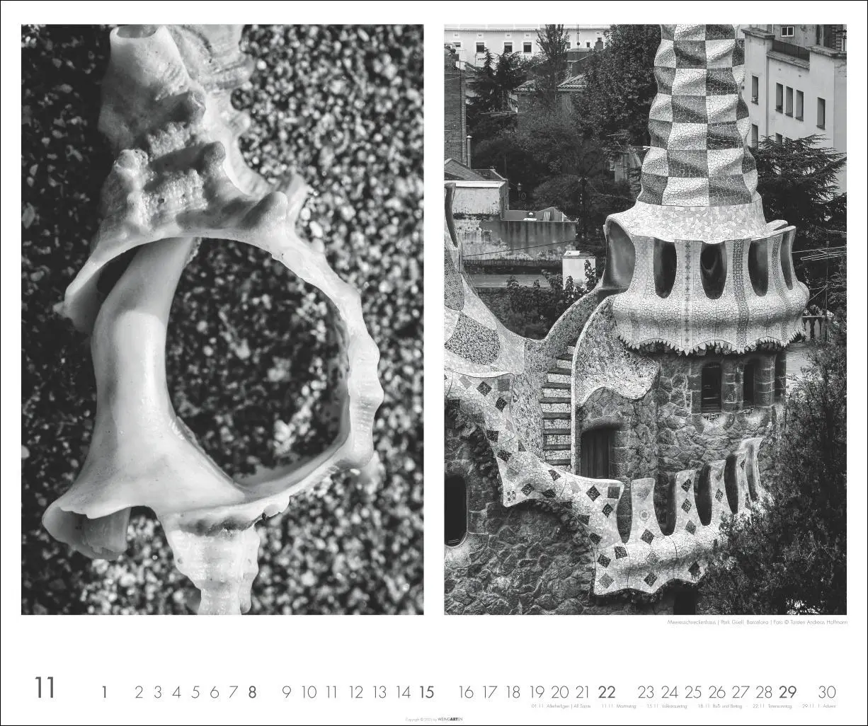Bild: 9783839903209 | Natur : Architektur Kalender 2026 | Torsten A. Hoffmann | Kalender