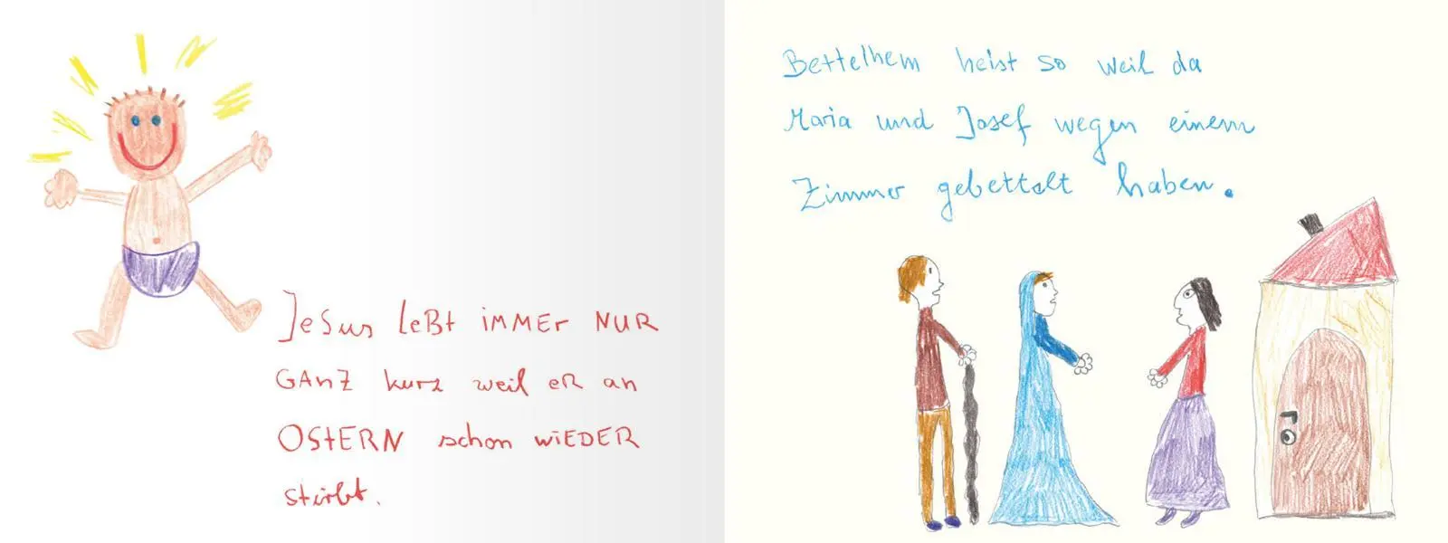 Bild: 9783845843209 | Das Kind vom Lama heist Lametta | Kinder erklären Weihnachten | Ronge