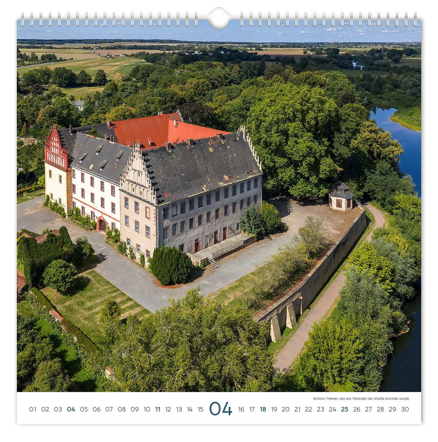 Bild: 9783912303209 | Kalender Burgen und Schlösser Sachsen 2027 | Peter Schubert | Kalender
