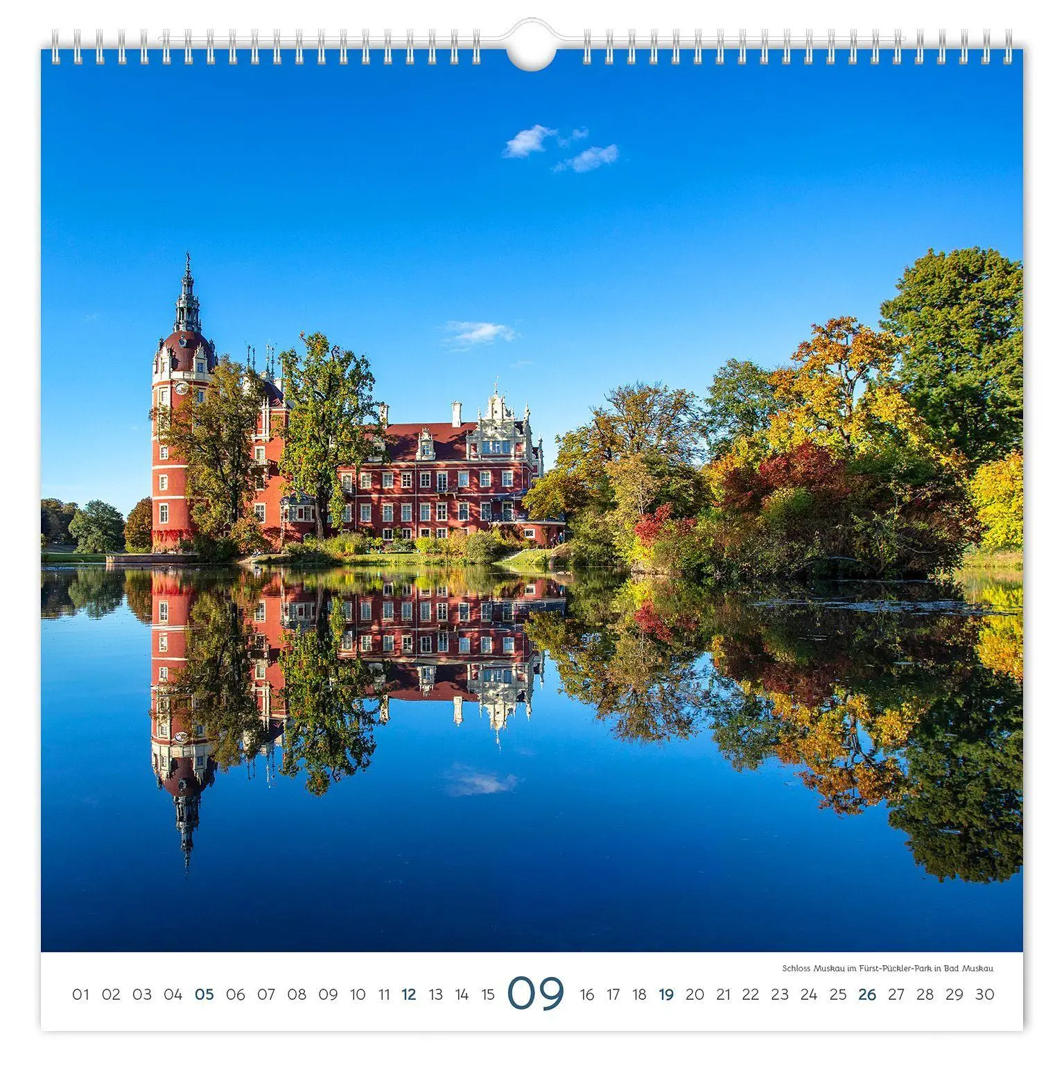Bild: 9783912303209 | Kalender Burgen und Schlösser Sachsen 2027 | Peter Schubert | Kalender