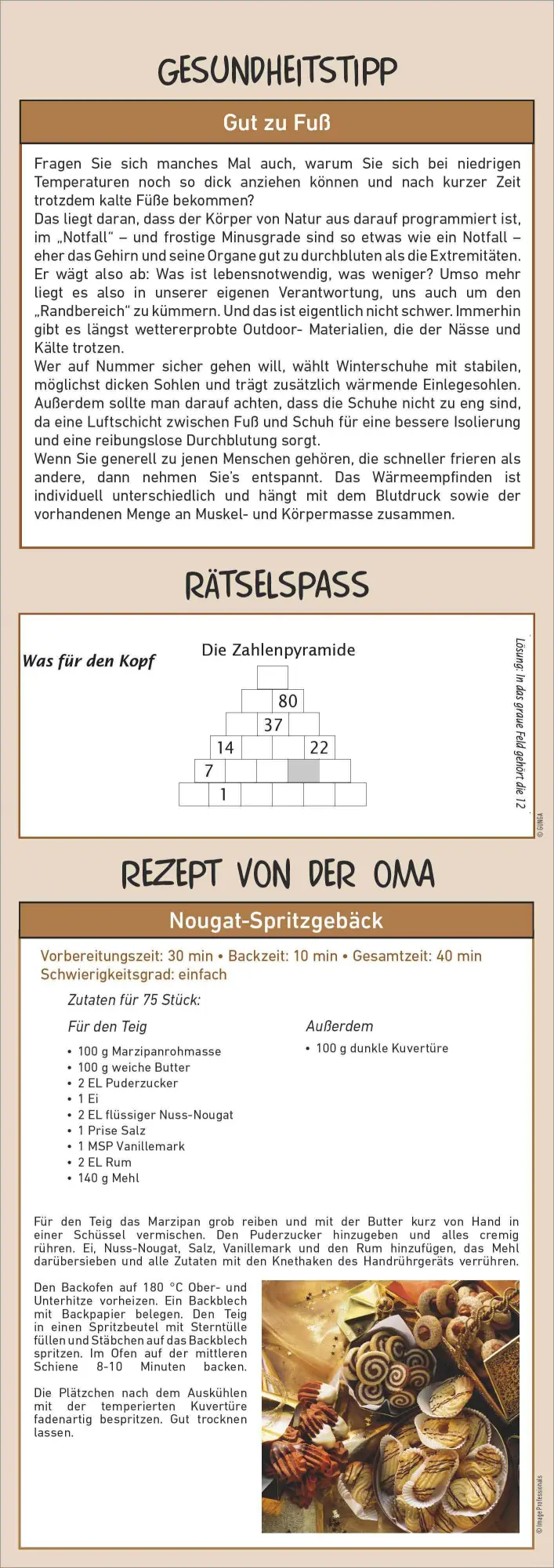 Bild: 4069095003309 | Rentnerkalender 2026 Streifenkalender, 15x42cm, Kalender mit 3...