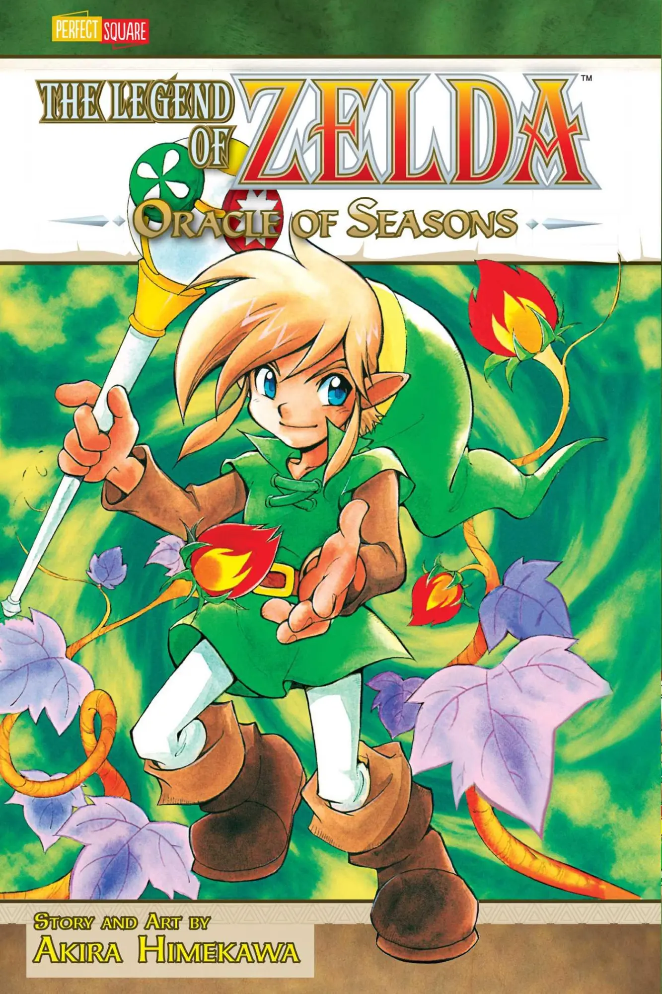 Cover: 9781421523309 | The Legend of Zelda, Vol. 4 | Oracle of Seasons | Akira Himekawa