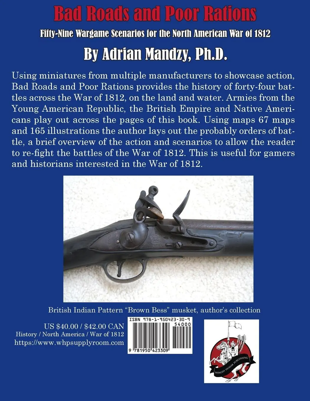Rückseite: 9781950423309 | Bad Roads and Poor Rations | Adrian Mandzy | Taschenbuch | Englisch