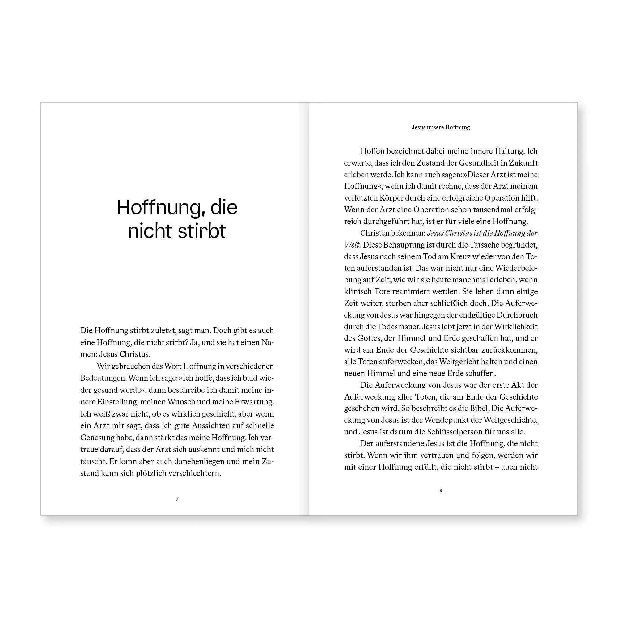 Bild: 9783986653309 | Jesus unsere Hoffnung | Ulrich Parzany | Taschenbuch | 124 S. | 2025