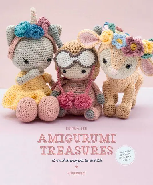 Cover: 9789491643309 | Amigurumi Treasures | 15 Crochet Projects to Cherish | Erinna Lee