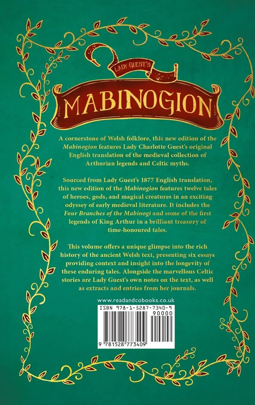 Rückseite: 9781528773409 | Lady Guest's Mabinogion | Buch | Englisch | 2024 | Wine Dark Press