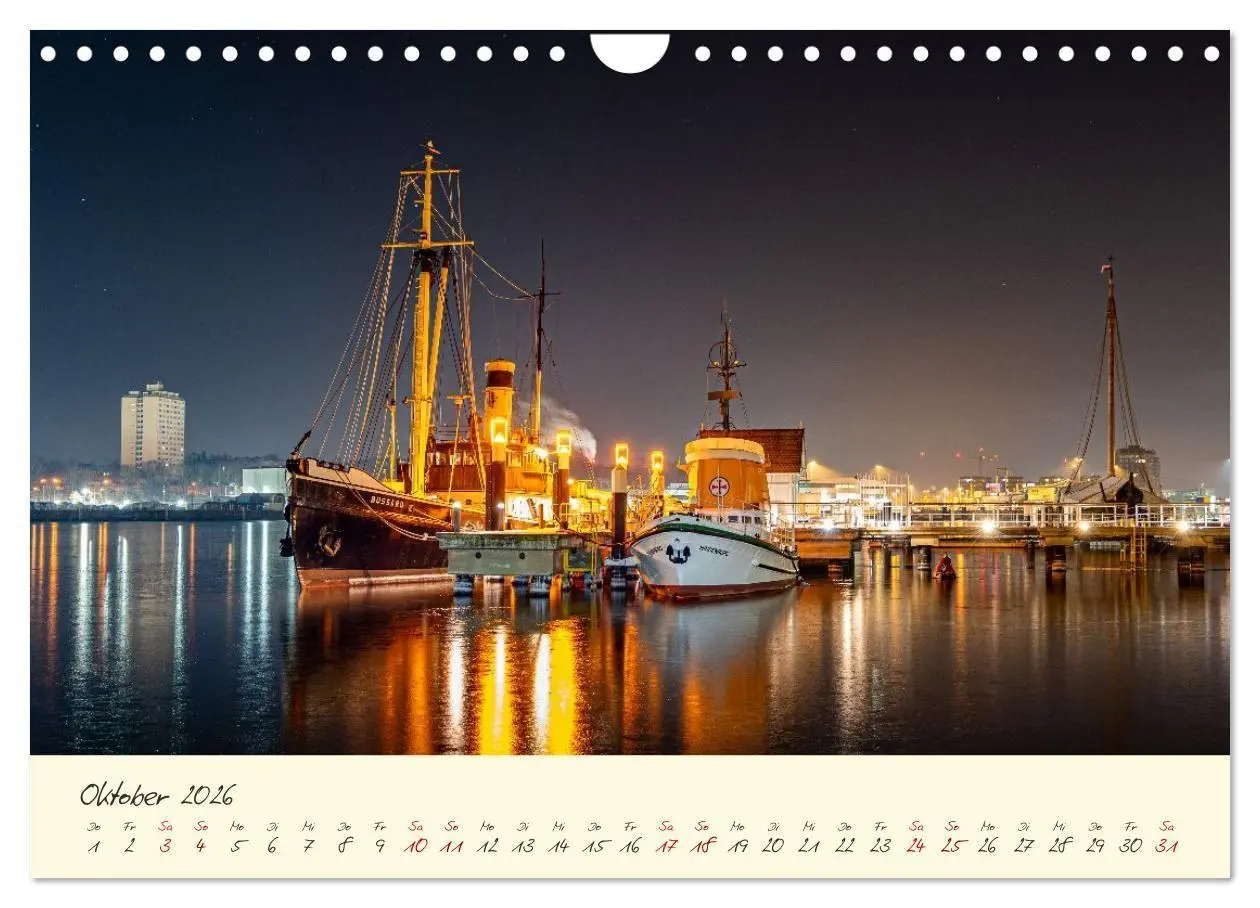 Bild: 9783516693409 | Kiel - Maritimes Flair im Wandel der Jahreszeiten (Wandkalender...