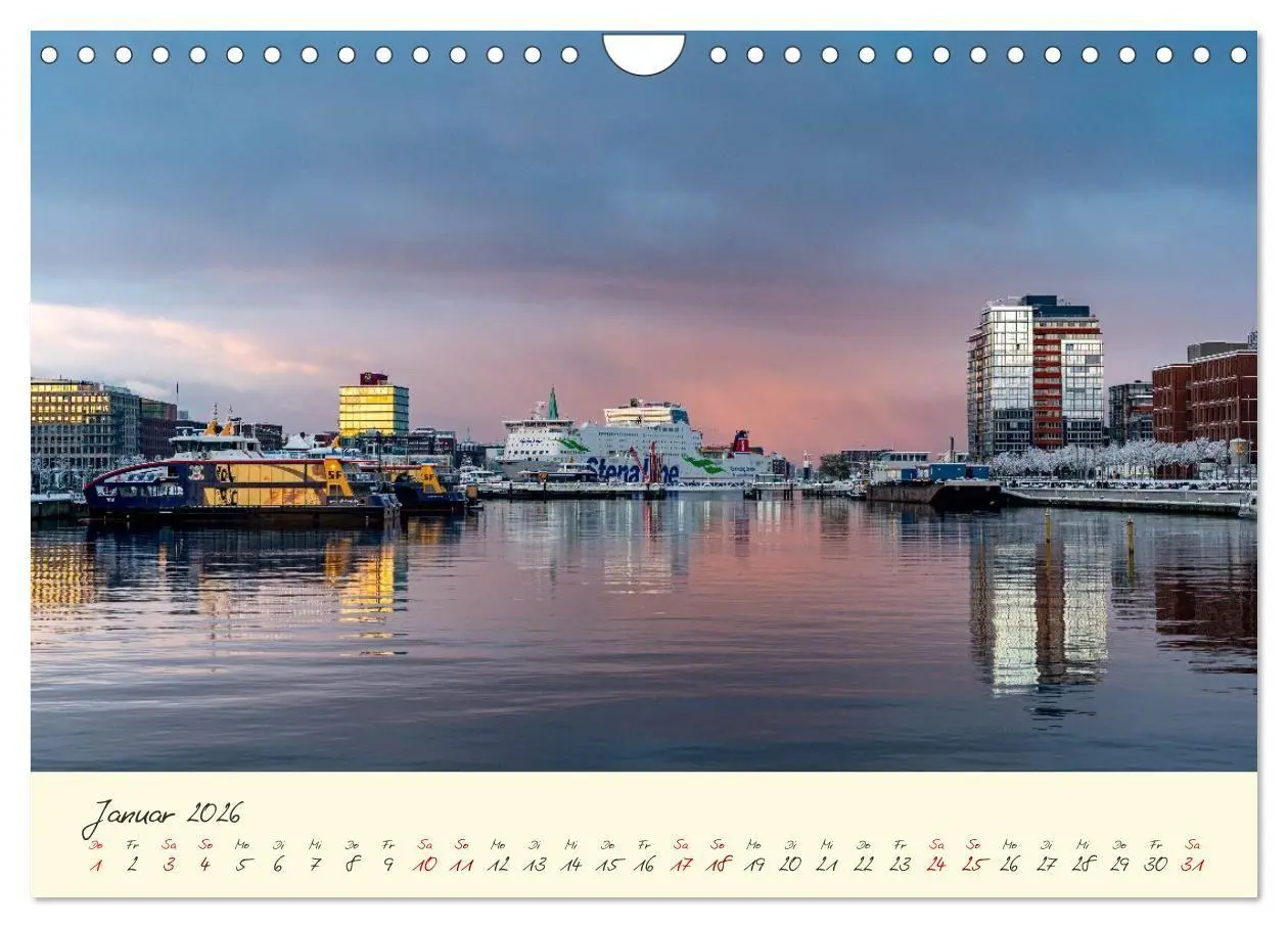 Bild: 9783516693409 | Kiel - Maritimes Flair im Wandel der Jahreszeiten (Wandkalender...