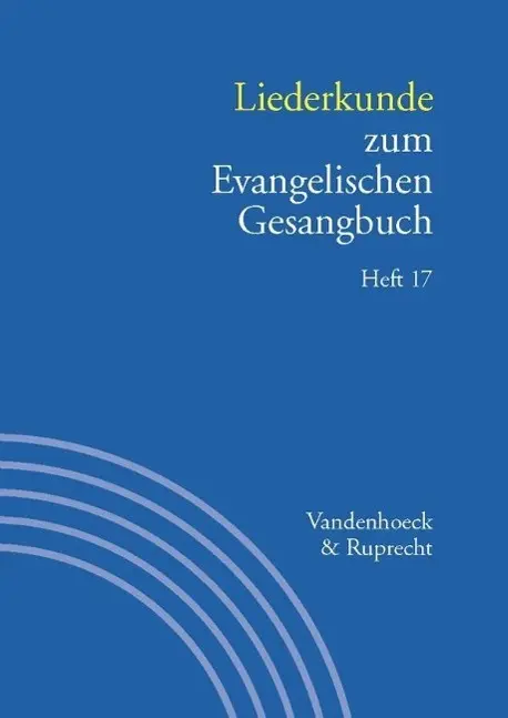 Cover: 9783525503409 | Liederkunde zum Evangelischen Gesangbuch. Heft 17 | Wolfgang Herbst