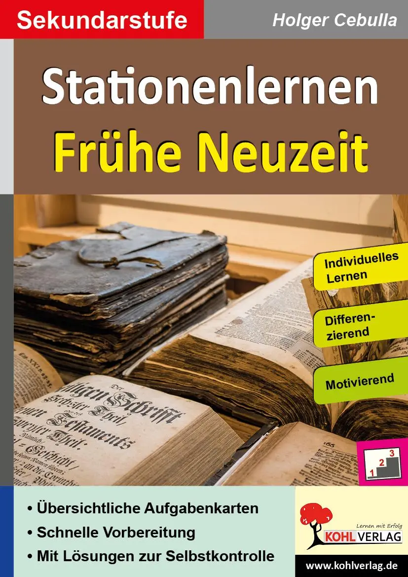 Cover: 9783985583409 | Stationenlernen Frühe Neuzeit | Holger Cebulla | Taschenbuch | 76 S.