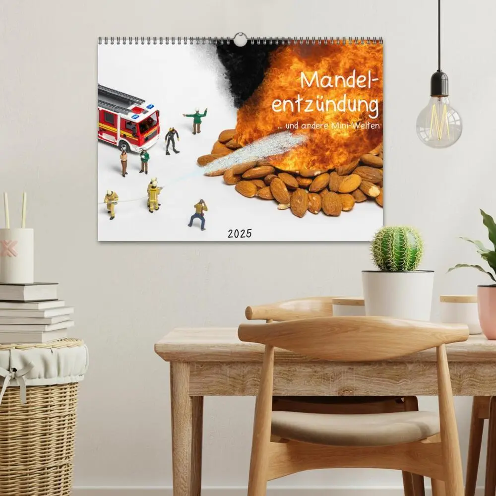 Bild: 9783383863509 | Mandelentzündung ... und andere Mini-Welten (Wandkalender 2025 DIN...