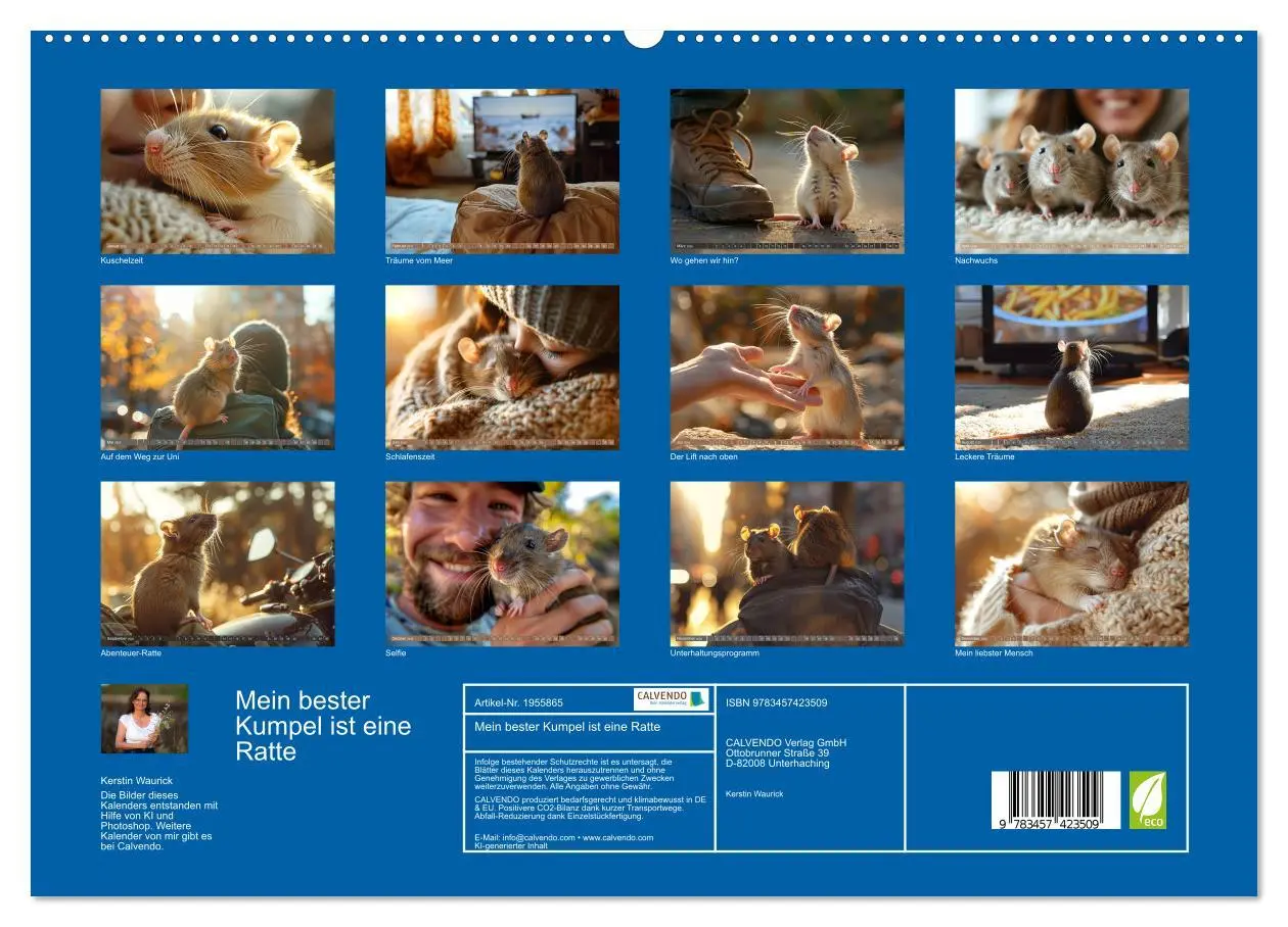 Bild: 9783457423509 | Mein bester Kumpel ist eine Ratte (hochwertiger Premium...