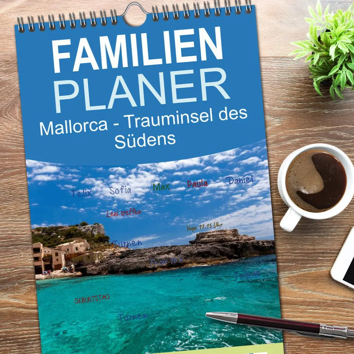 Bild: 9783516513509 | Familienplaner 2026 - Mallorca - Trauminsel des Südens mit 5...