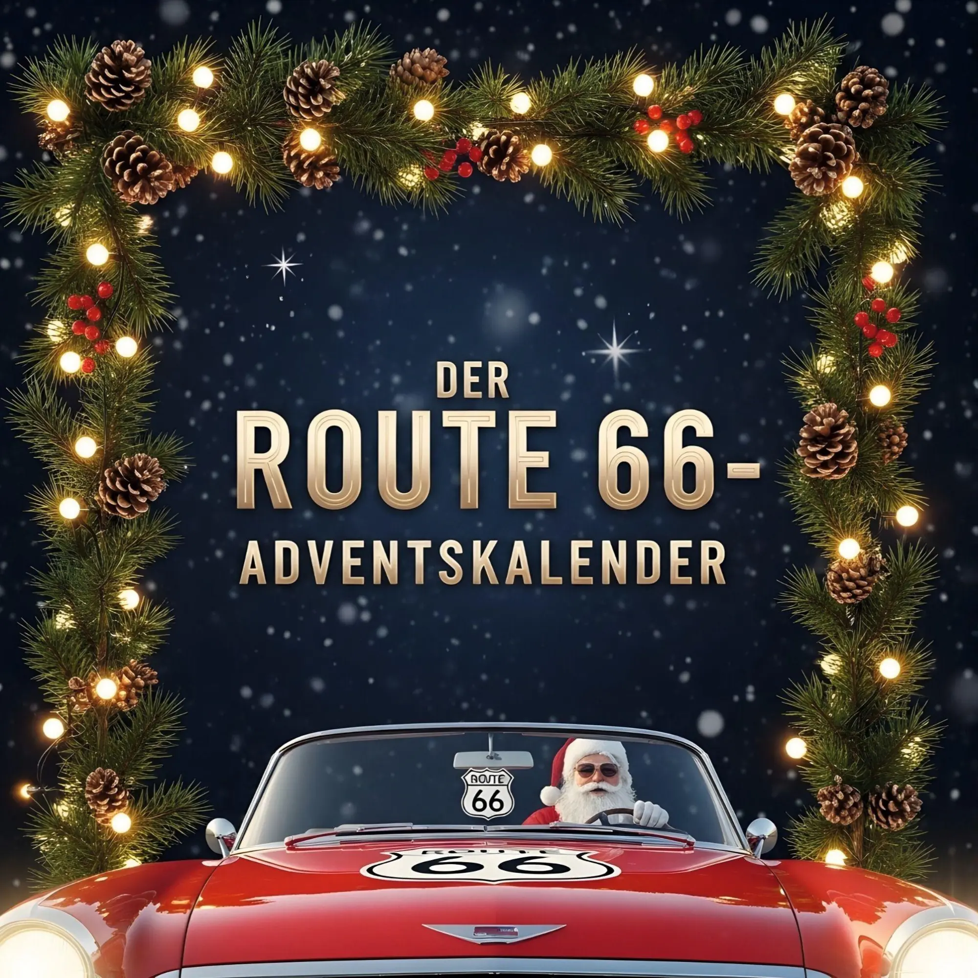 Cover: 9783695333509 | Der Route 66-Adventskalender | Sophia Schubert | Taschenbuch | Deutsch