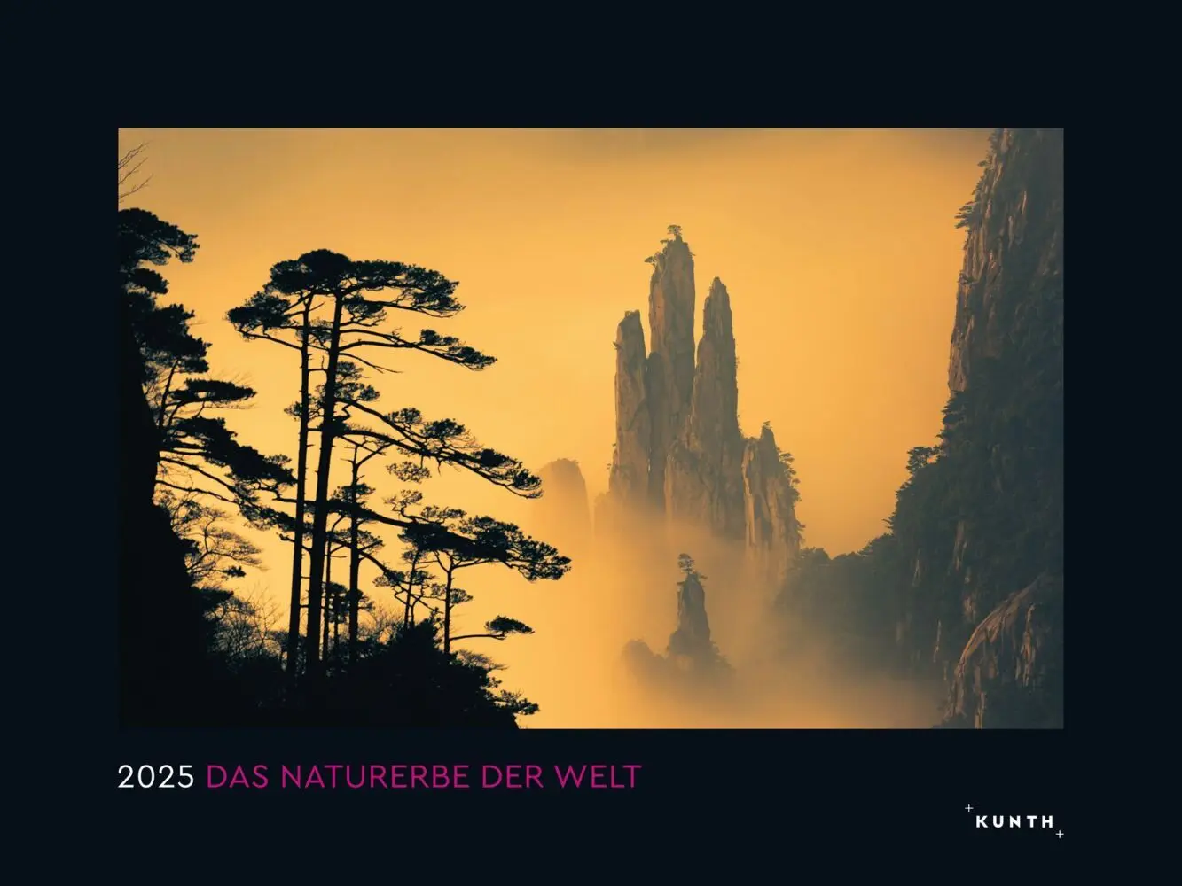 Cover: 9783965913509 | Das Naturerbe der Welt - KUNTH Wandkalender 2025 | Kalender | Deutsch