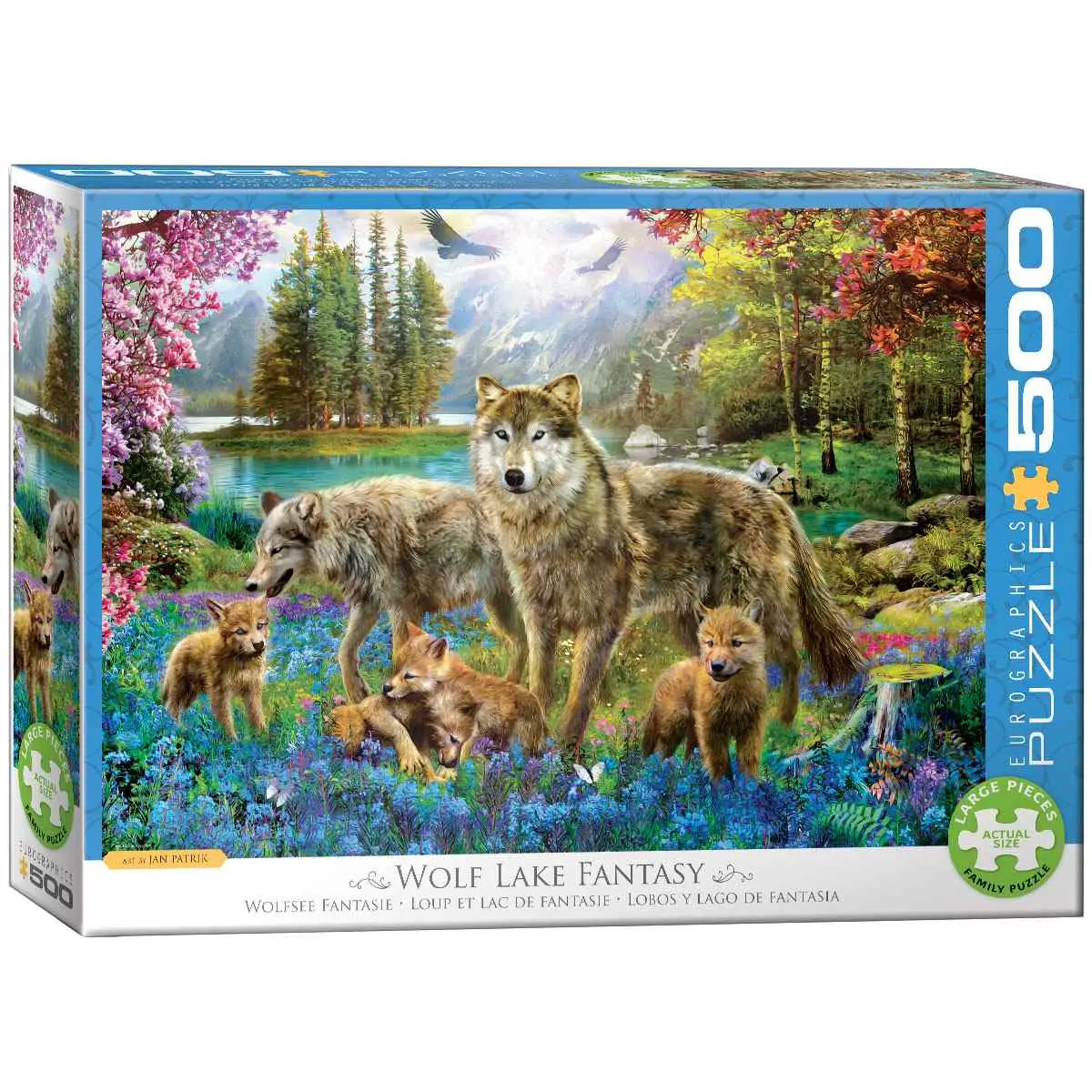 Cover: 628136753609 | Wolf Lake Fantasy | Puzzle | Deutsch | 2020 | Eurographics s.r.o
