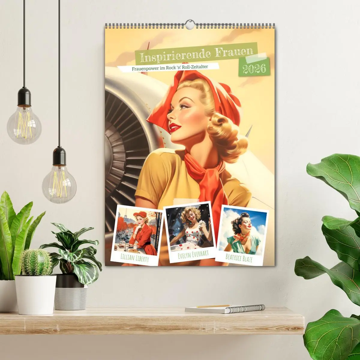 Bild: 9783516293609 | Inspirierende Frauen (Wandkalender 2026 DIN A2 hoch), CALVENDO...