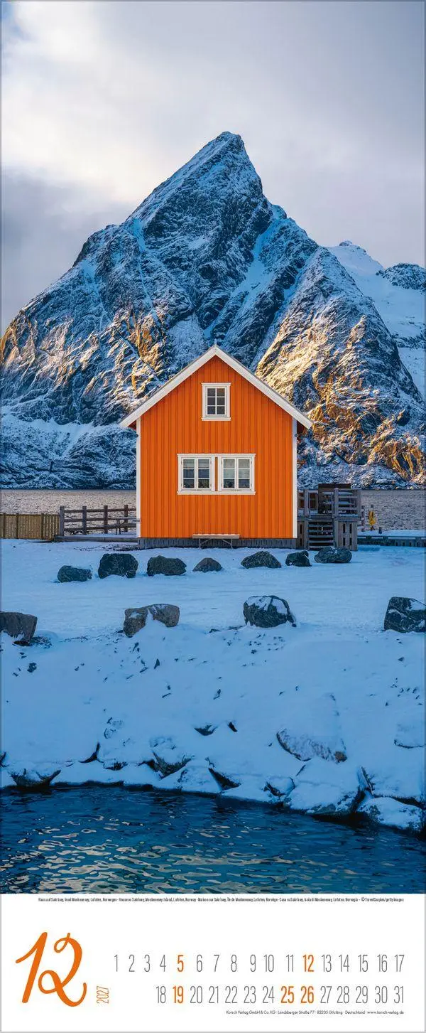 Bild: 9783819303609 | Magische Momente im Norden 2027 | Verlag Korsch | Kalender | 14 S.