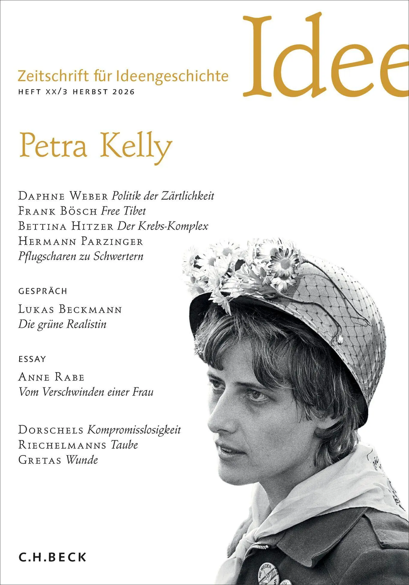 Cover: 9783406843709 | Zeitschrift für Ideengeschichte Heft XX/3 Herbst 2026 | Petra Kelly