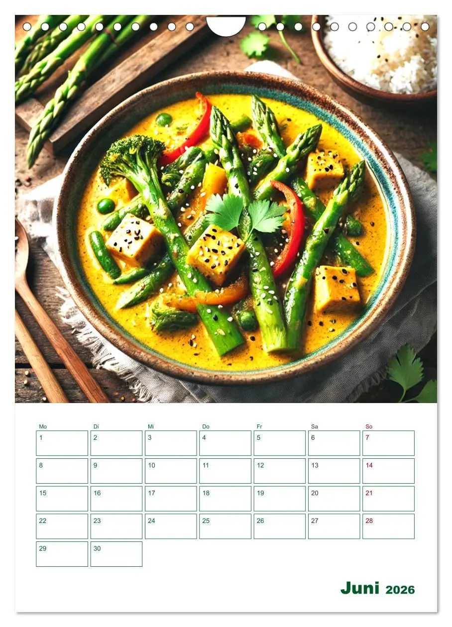 Bild: 9783457263709 | Spargelglück - von der Ernte bis zum Genuss (Wandkalender 2026 DIN...