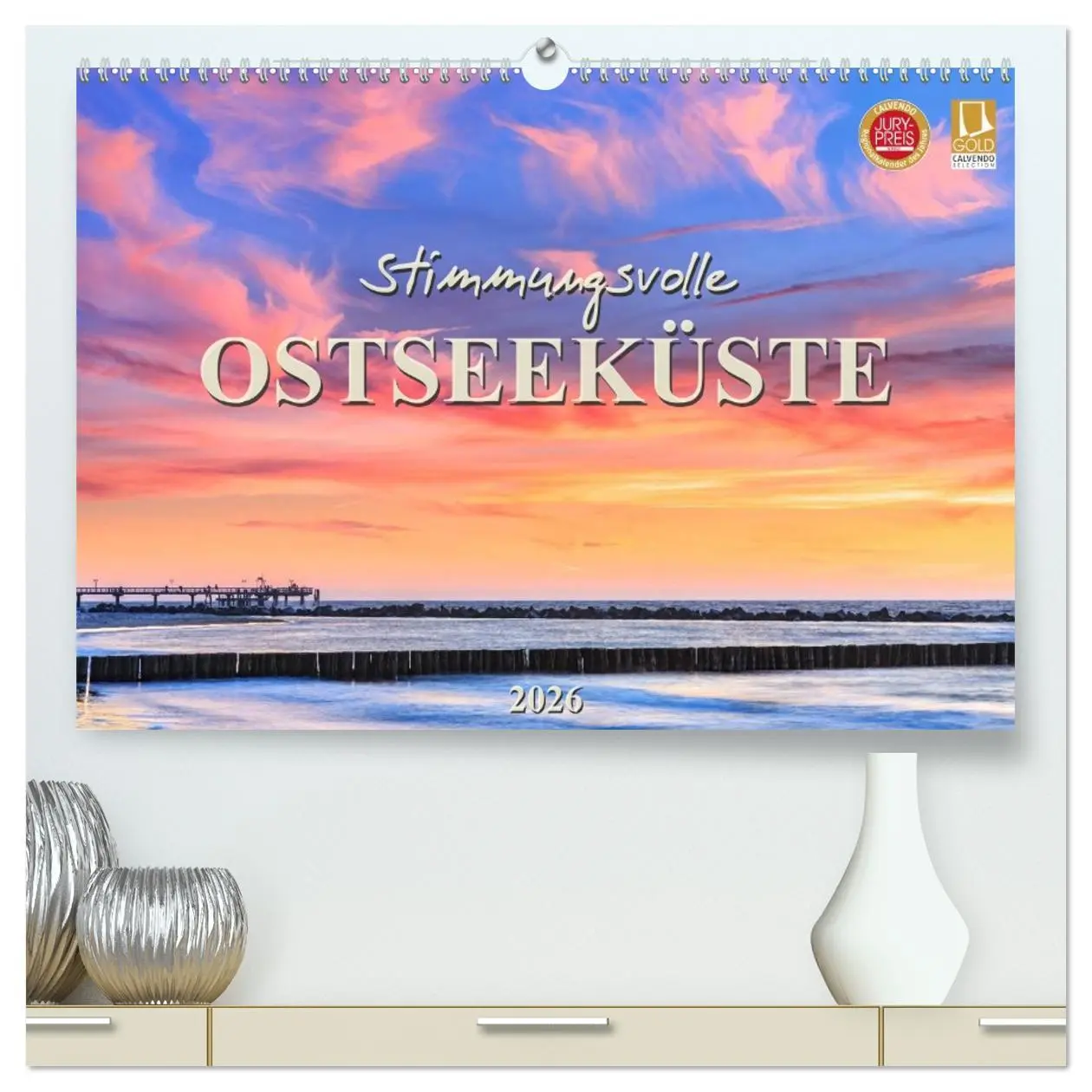 Cover: 9783457953709 | Stimmungsvolle Ostseeküste 2026 (hochwertiger Premium Wandkalender...